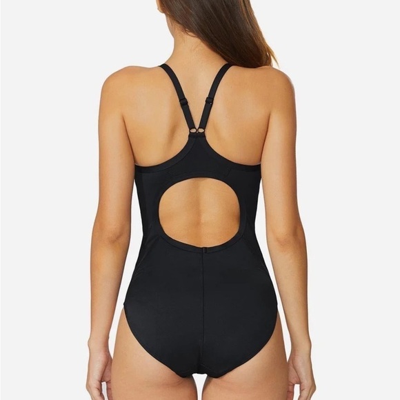 Baleaf Laureate Open Back One-Piece UPF 50+ Swim Team Training Swimsuit 3X / 44 - Picture 2 of 9